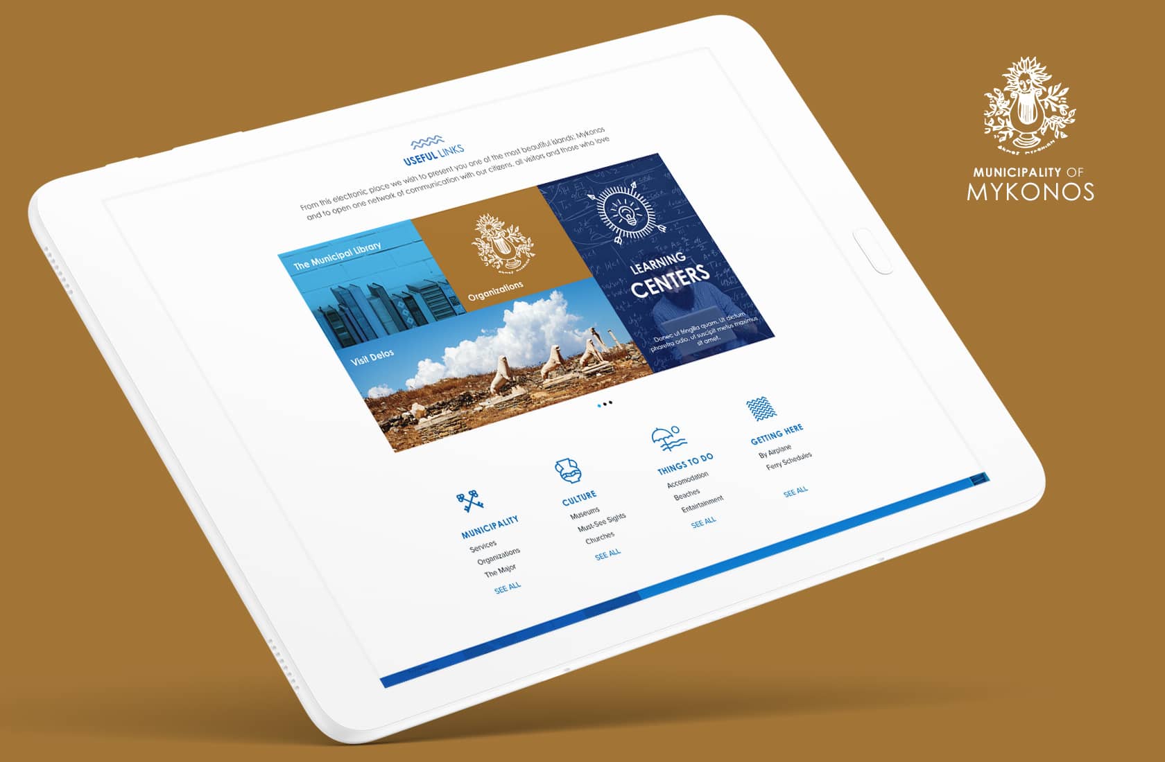 Mobile Website UI Design